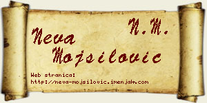 Neva Mojsilović vizit kartica